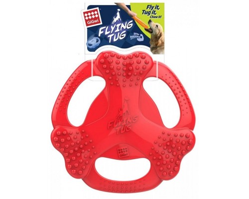 Flying Tug летающая тарелка 2 функции (тяни, бросай)