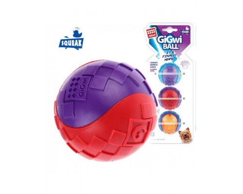 G-BALL Три мяча с пищалкой (маленькие) игрушка для собак