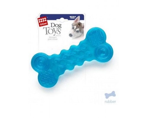 Резиновая косточка для собак