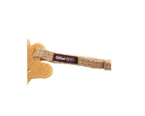 Игрушка для собак Пряник льняной ремешок, эко-резина