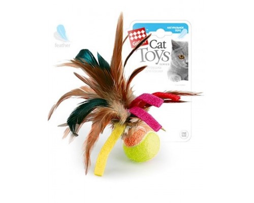 Мячик с перьями