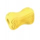 Кость-кормушка, резина, серия Титан, желтая