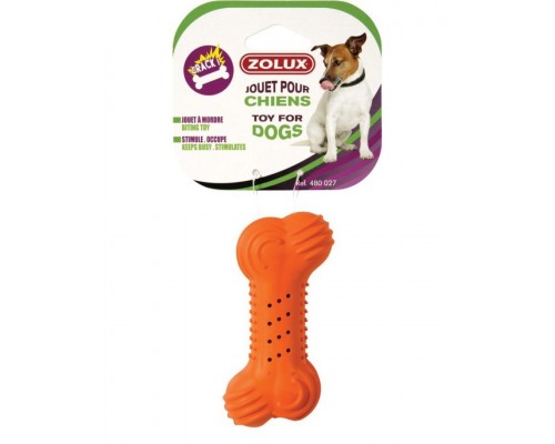 Игрушка Косточка хрустящая, резина