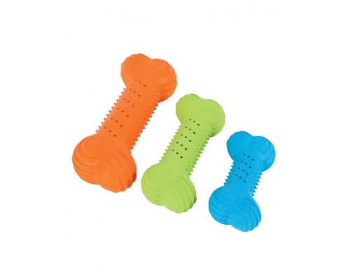 Игрушка Косточка хрустящая, резина
