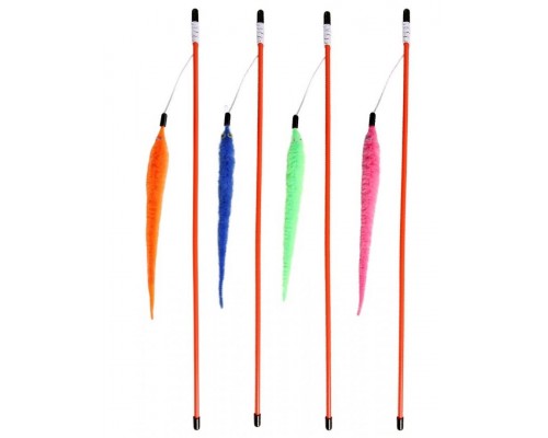 Удочка-дразнилка "Неоновый хвостик"
