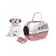 Переноска KENNEL TOUR розовая