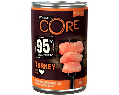 Core 95 консервы из индейки с капустой для взрослых собак