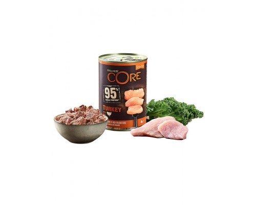 Core 95 консервы из индейки с капустой для взрослых собак
