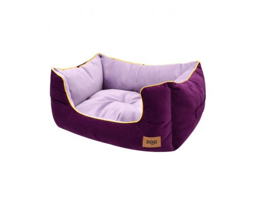 Лежанка пухлик Ампир лиловый/баклажан