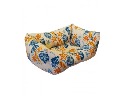 Лежанка пухлик Ривьера бежевая