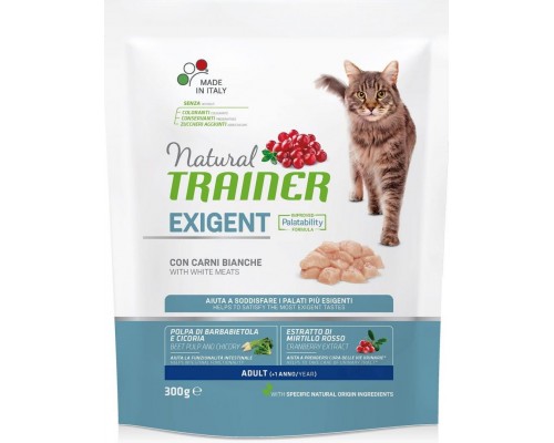 Natural Exigent Cat корм для привередливых кошек со свежим белым мясом