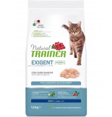 Natural Exigent Cat корм для привередливых кошек со свежим белым мясом