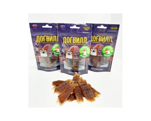 Куриные дольки лакомство для собак