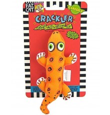 Игрушка для кошки Хрустящая зверушка, мягкая с кошачьей мятой Crackler Cat Toy