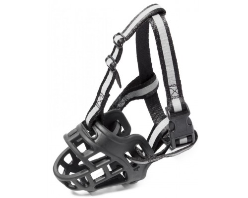 Намордник силиконовый с нейлоновым ремешком