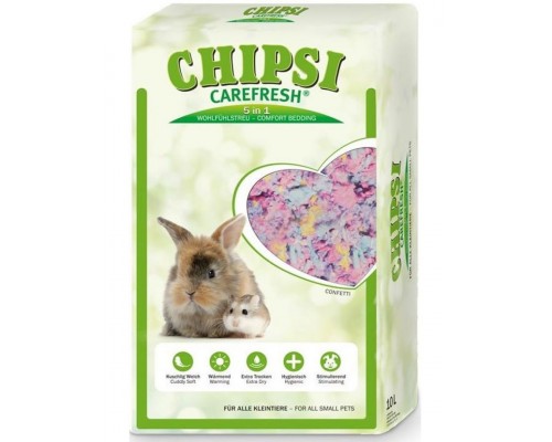 Chipsi Confetti целлюлозный наполнитель для мелких домашних животных и птиц