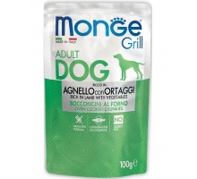 Grill AGNELLO CON ORTAGGI паучи с ягненком и овощами для взрослых собак всех пород