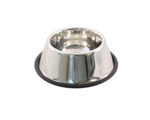 Миска металлическая на резинке для кокер-спаниеля