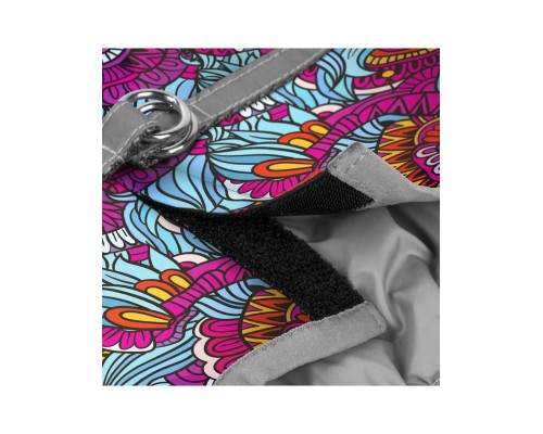 Шлея WAUDOG c QR паспортом, рисунок "Лето"