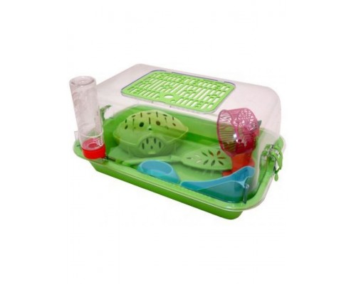 Террариум с пластиковой дверкой с комплектацией прозрачный