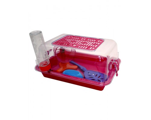 Террариум с пластиковой дверкой с комплектацией прозрачный