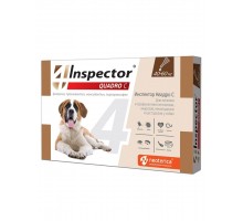 Inspector (Инспектор) Quadro C, капли для собак от 40 до 60 кг