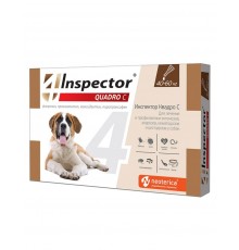 Inspector (Инспектор) Quadro C, капли для собак от 40 до 60 кг