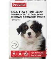 Ошейник S.O.S. Flea & Tick Collar от блох и клещей для щенков