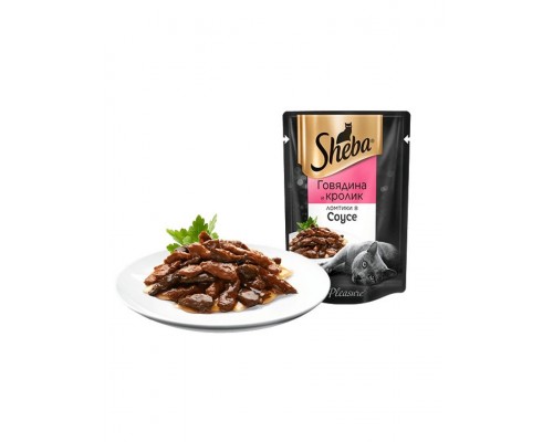 Ломтики в соусе говядина и кролик