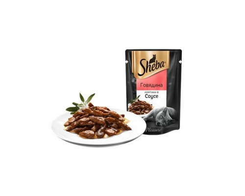 Ломтики в соусе говядина