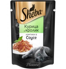 Ломтики в соусе курица и кролик