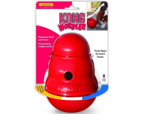 Игрушка интерактивная для собак KONG Wobbler™ (Воблер) для лакомств