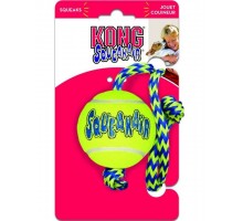 SqueakAir® Balls with Rope "теннисный мяч" с канатом игрушка для собак