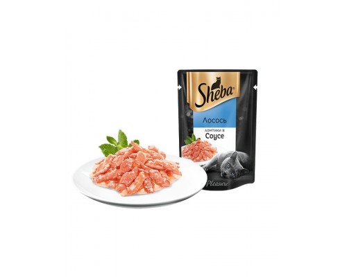 Ломтики в соусе лосось