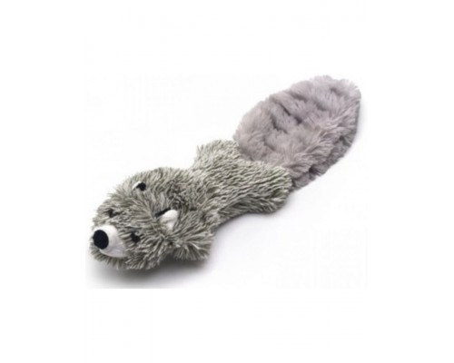 Игрушка для собак зверек с 2-мя пищалками с пробковой набивкой