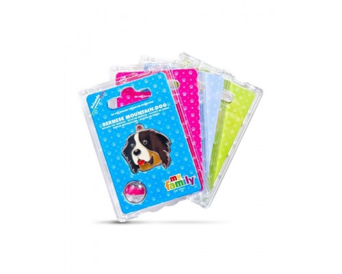 Адресник "Сердце" серебряный