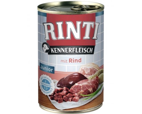 Kennerfleisch JUNIOR mit Rind для щенков и юниоров с мясом говядины