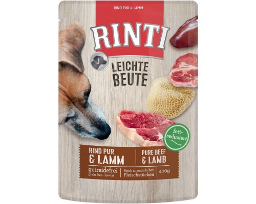 Leichte Beute Говядина и Ягненок паучи для собак