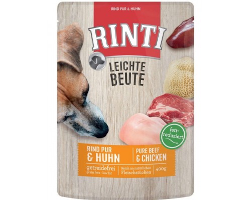 Leichte Beute Говядина и Курица паучи для собак