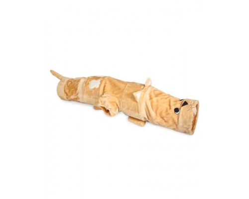 Игровой туннель для кошек "Прятки" M, плюшевый