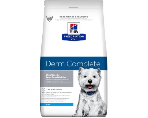 PRESCRIPTION DIET Derm Complete Mini для взрослых собак мелких пород