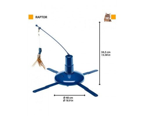 Raptor электронная игрушка для кошек