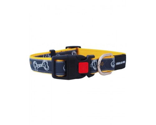 Ошейник "Matis Design" 25мм 38-52см короткое кольцо