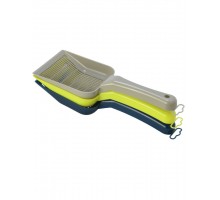 Совок с мелкой сеткой Scoopy 10*28*4см