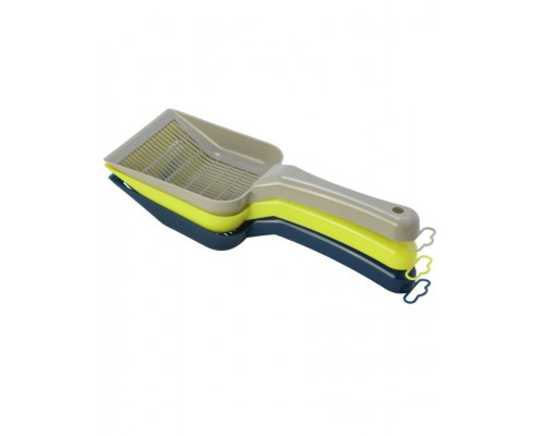 Совок с мелкой сеткой Scoopy 10*28*4см