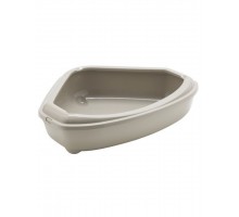 Туалет-лоток угловой с рамкой Corner Tray+Rim 55*45*13h см