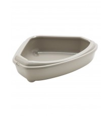 Туалет-лоток угловой с рамкой Corner Tray+Rim 55*45*13h см