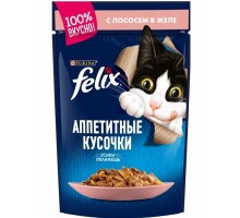 Аппетитные кусочки с лососем в желе