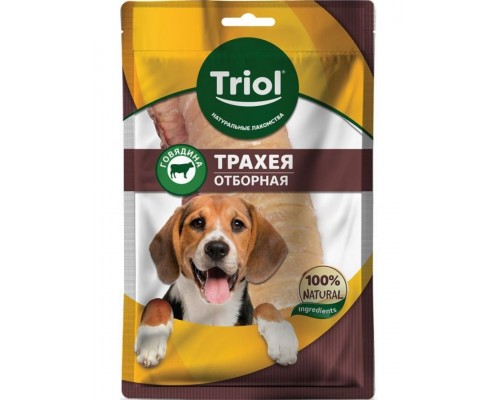 Трахея говяжья отборная для собак