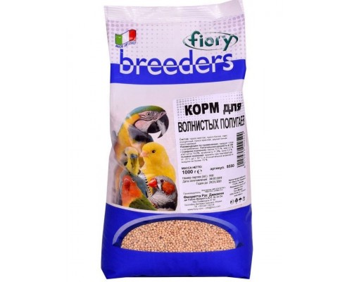 Корм Fiory Breeders для волнистых попугаев